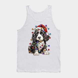 Christmas Puppy Tank Top